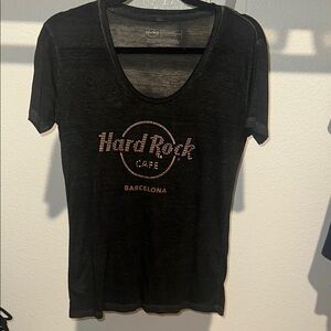 Pick 5 tee for $20

Hard Rock Cafe Black Fitted Short Sleeve T-Shirt